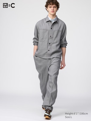 UNIQLO : C Premium Linen Wide Pants