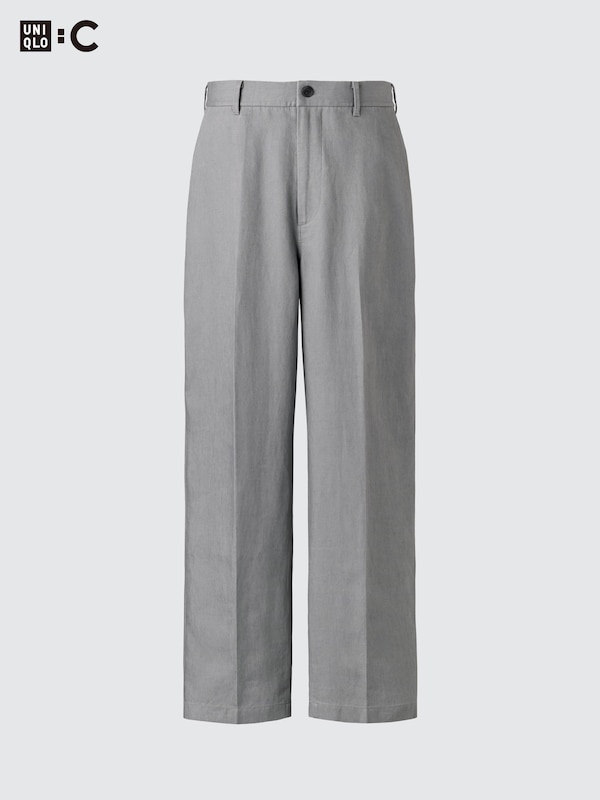 UNIQLO : C Premium Linen Wide Pants