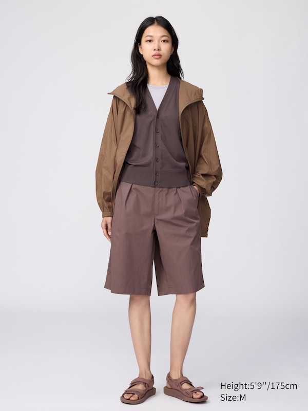 Uniqlo U Pleated Wide Shorts
