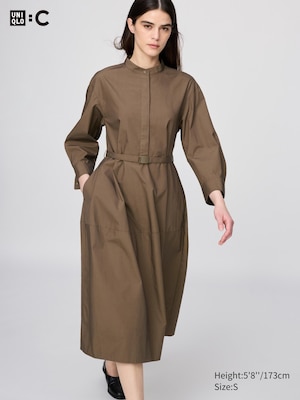 UNIQLO : C Cotton Volume Sleeve Dress