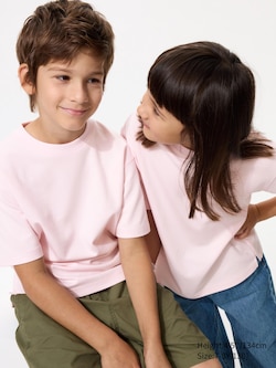 KIDS AIRism Cotton Crew Neck T-Shirt