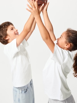 KIDS DRY-EX Crew Neck T-Shirt Short Sleeve T