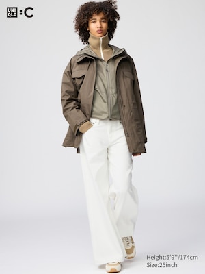 Uniqlo : C Low Rise Wide Jeans