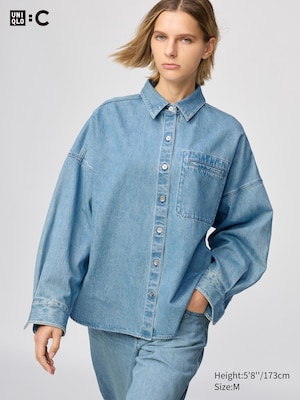 UNIQLO : C Denim Relaxed Shirt Jacket