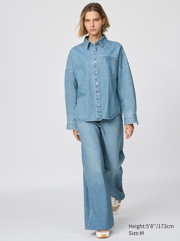 UNIQLO : C Denim Relaxed Shirt Jacket