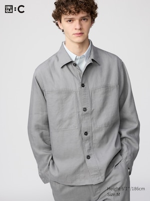 UNIQLO : C Premium Linen Shirt Jacket