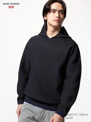 Roger Federer Washable 3D Knit Pullover Hoodie