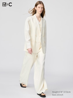 UNIQLO : C Premium Linen Pants