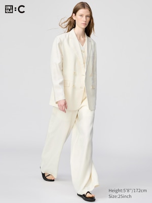 UNIQLO : C Premium Linen Pants