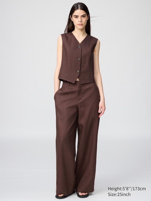UNIQLO : C Premium Linen Pants