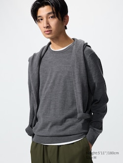 100% Australian Merino Crew Neck Sweater