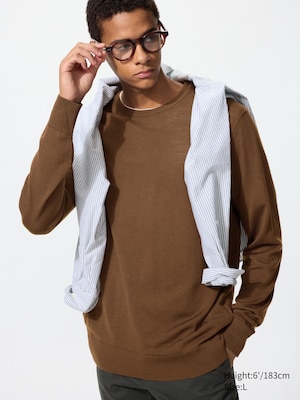 100% Australian Merino Crew Neck Sweater