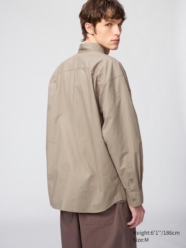 Uniqlo U Work Oversized Shirt Long Sleeve
