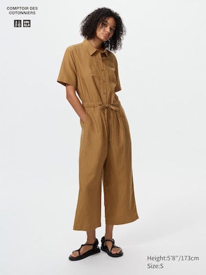 UNIQLO and COMPTOIR DES COTONNIERS Linen Blend Jumpsuit