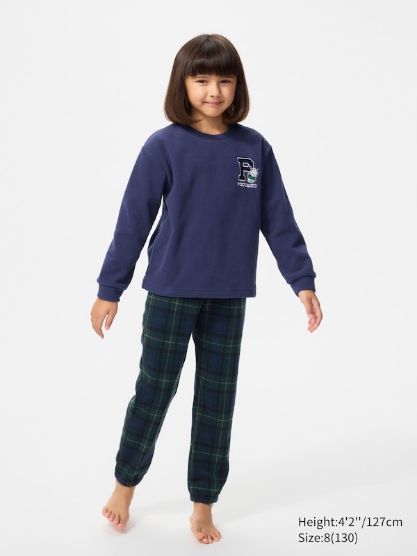 GIRLS Sanrio characters Fleece Set Long Sleeve