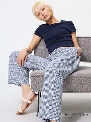 Easy Pants (Gingham Check)