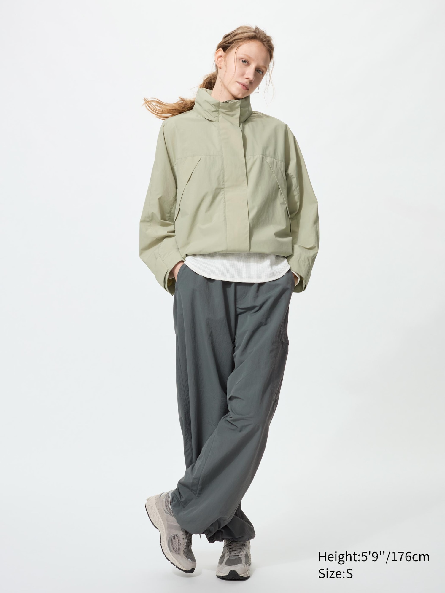 Women's Windproof Stand Blouson | UNIQLO AU
