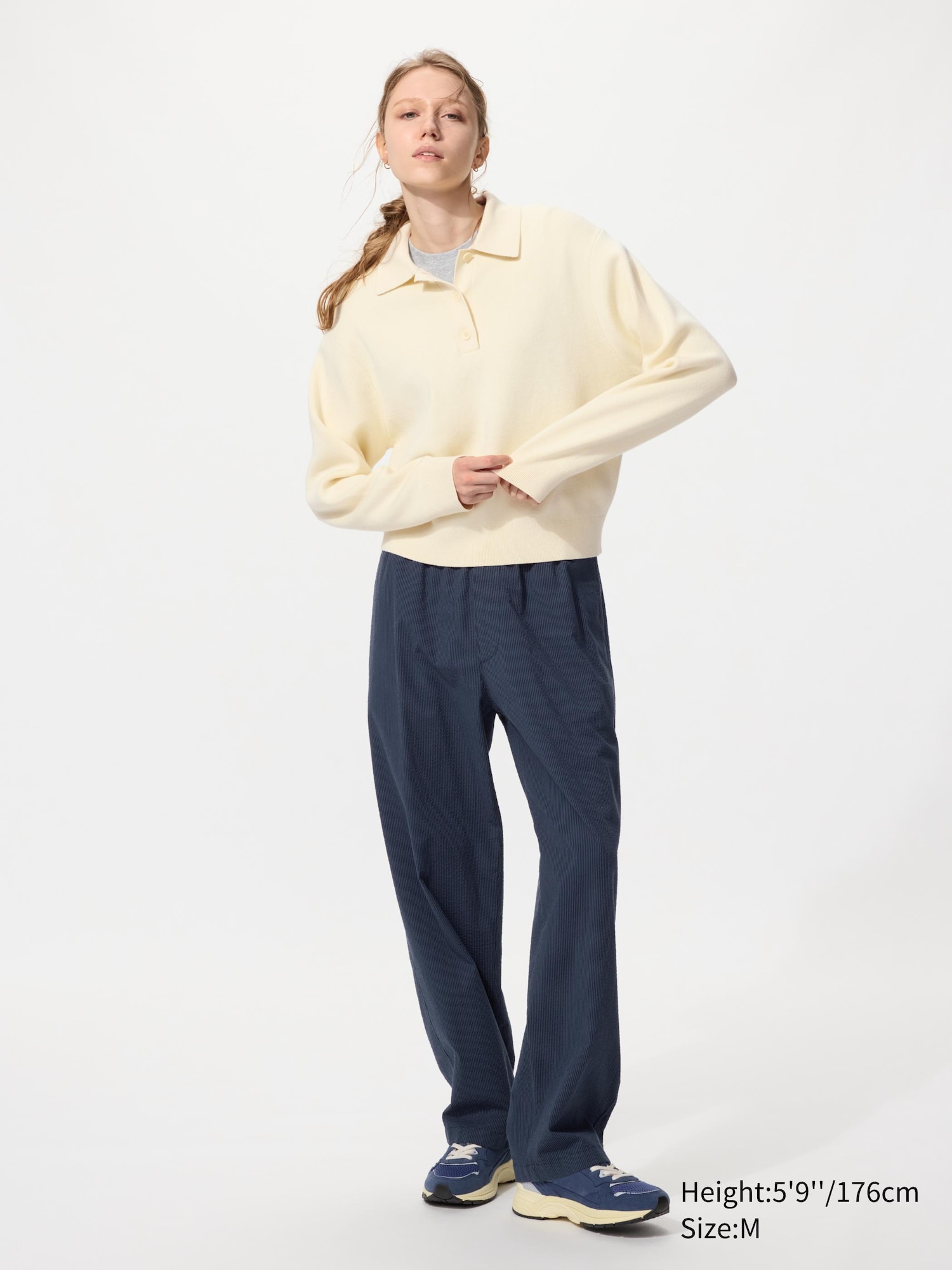 Unisex Stretch Easy Ankle Pants Seersucker | UNIQLO AU
