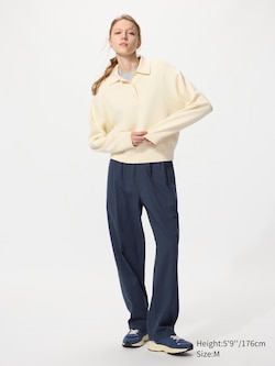 Stretch Easy Ankle Pants Seersucker