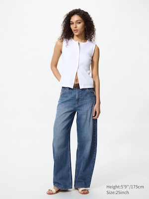 Baggy Barrel Leg Jeans | Longer Length
