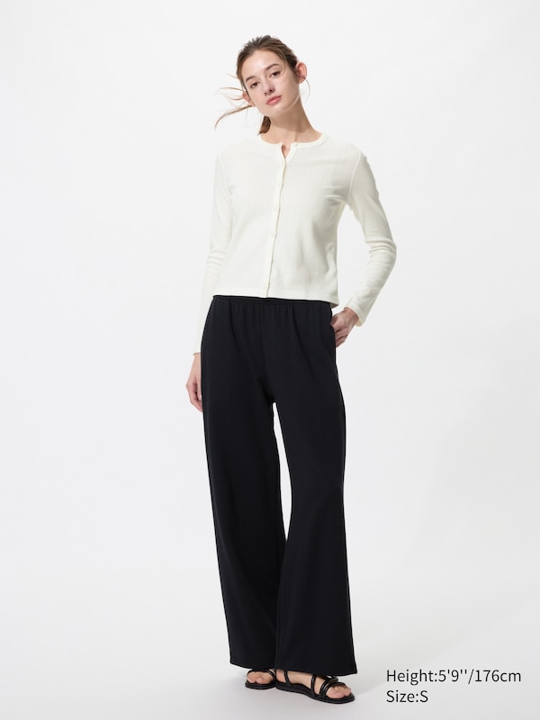 Pointelle Cardigan Long Sleeve