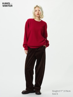 KAWS 100% Cashmere Crew Neck Sweater