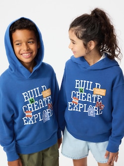 KIDS Minecraft UT Graphic Sweat Hoodie