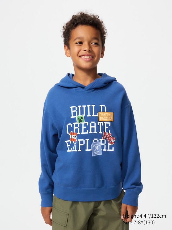 KIDS Minecraft UT Graphic Sweat Hoodie