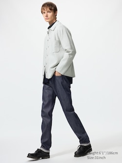 Slim Straight Selvedge Jeans | Longer Length