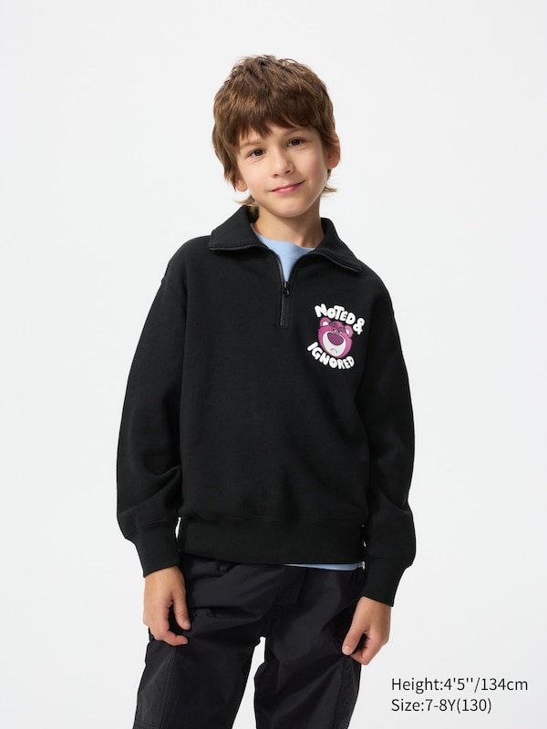 KIDS TOY STORY half-zip sweatshirt