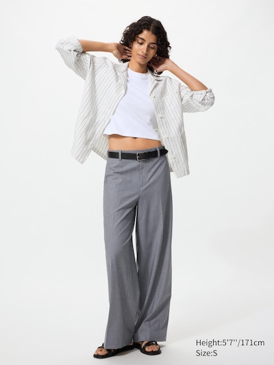 Pleated Wide Pants (single tuck)
