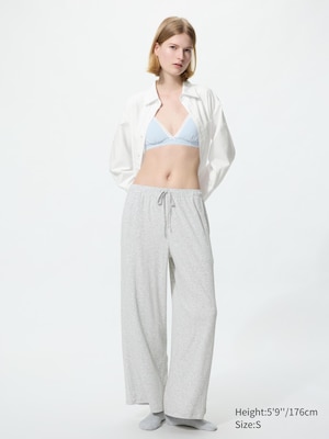 Ribbed Wide Easy Pants