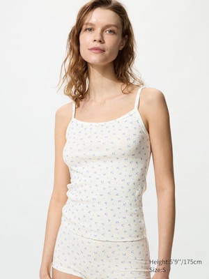 Pointelle Printed Camisole