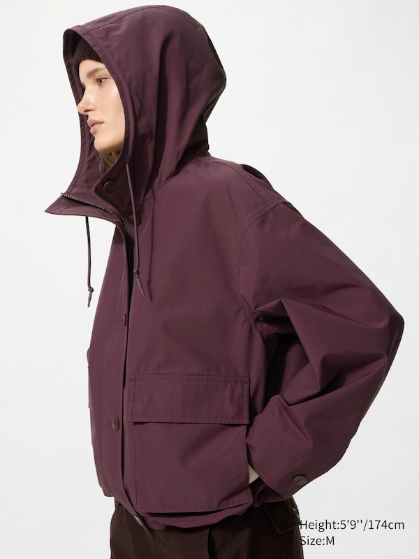 Utility Cotton Blend Parka