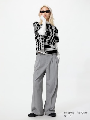 Smart Wide Straight Pants