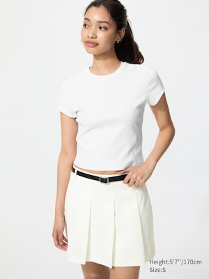 Pleated Skort