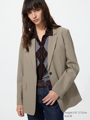 Tailored Jacket Relaxed Fit (Pattern)
