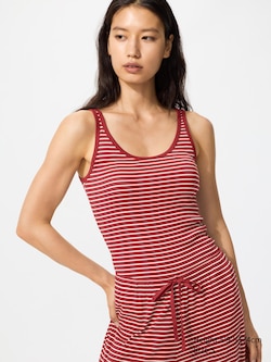 Ribbed Sleeveless Top