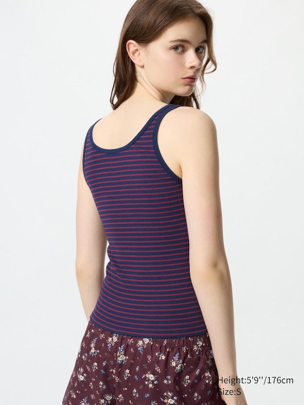 Ribbed Sleeveless Top