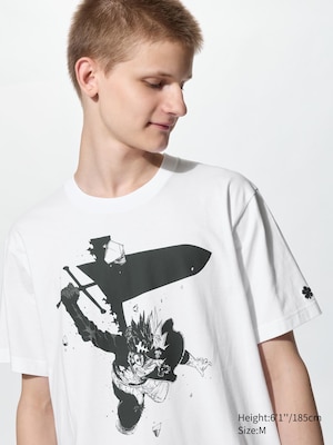 MANGA SHUEISHA 100th UT Graphic T-Shirt | Black Clover