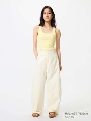 Jersey Barrel Leg Pants | Shorter Length