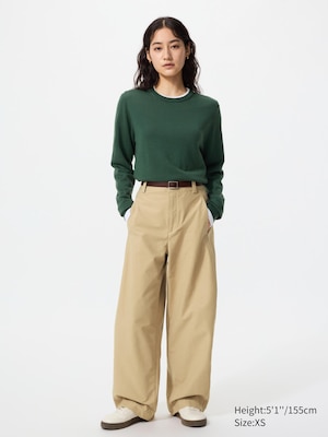 Jersey Barrel Leg Pants | Shorter Length