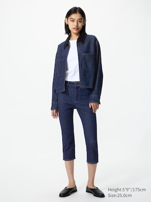 Denim Capri Pants (Cropped)