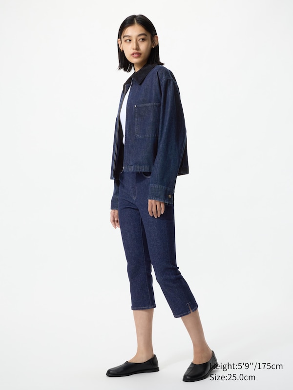 Denim Capri Pants (Cropped)