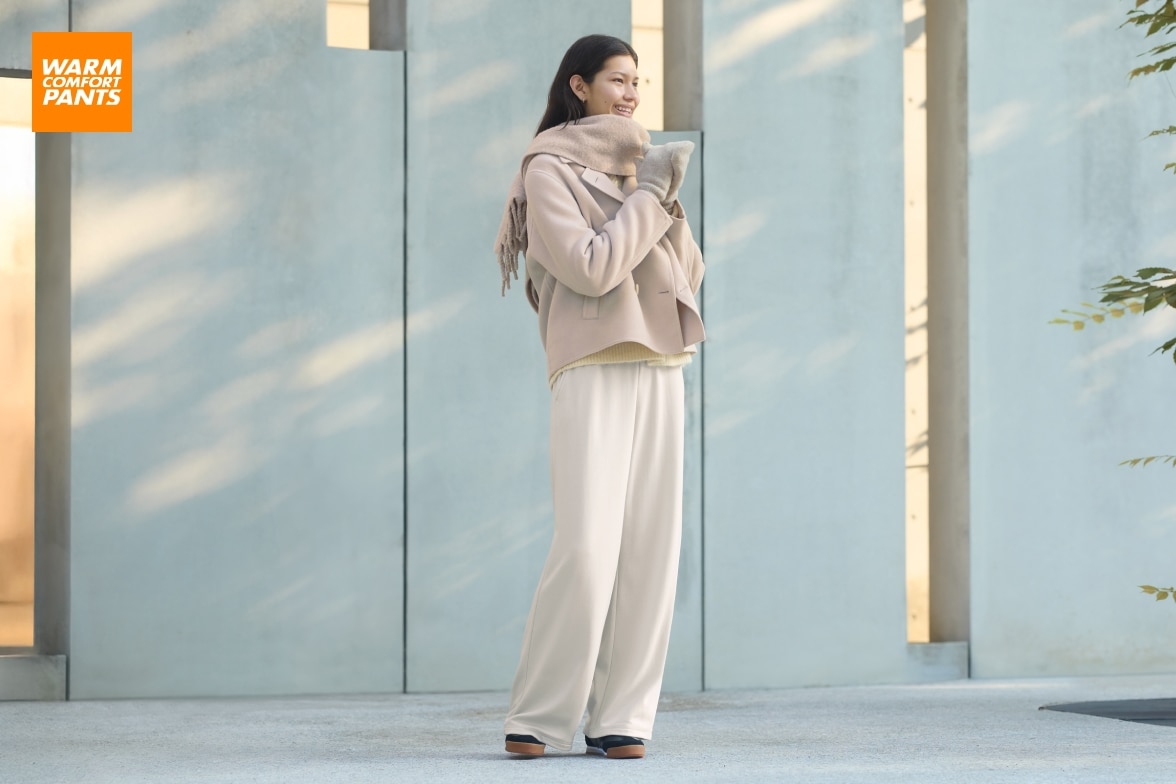 Warm Fleece Straight Pants