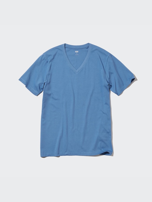 SUPIMA COTTON V-NECK SHORT SLEEVE T-SHIRT