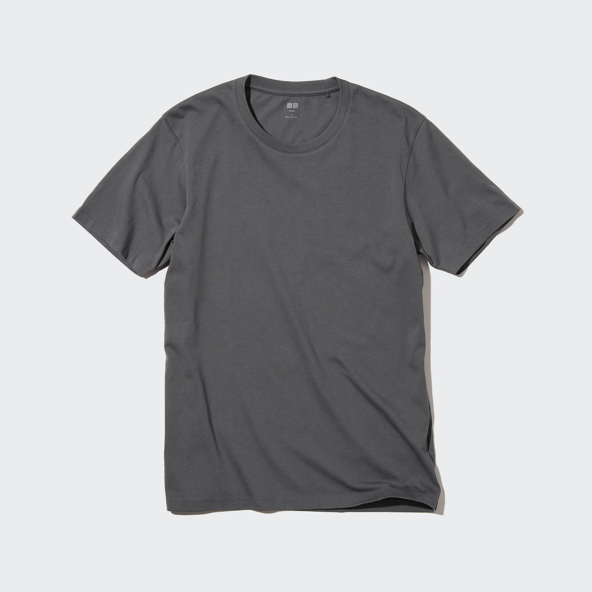 HOMME T-SHIRT EN COTON SUPIMA COL ROND 
