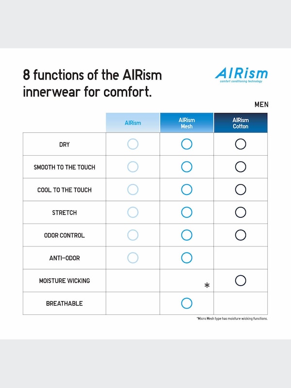 AIRISM CREW NECK (LONG SLEEVE)