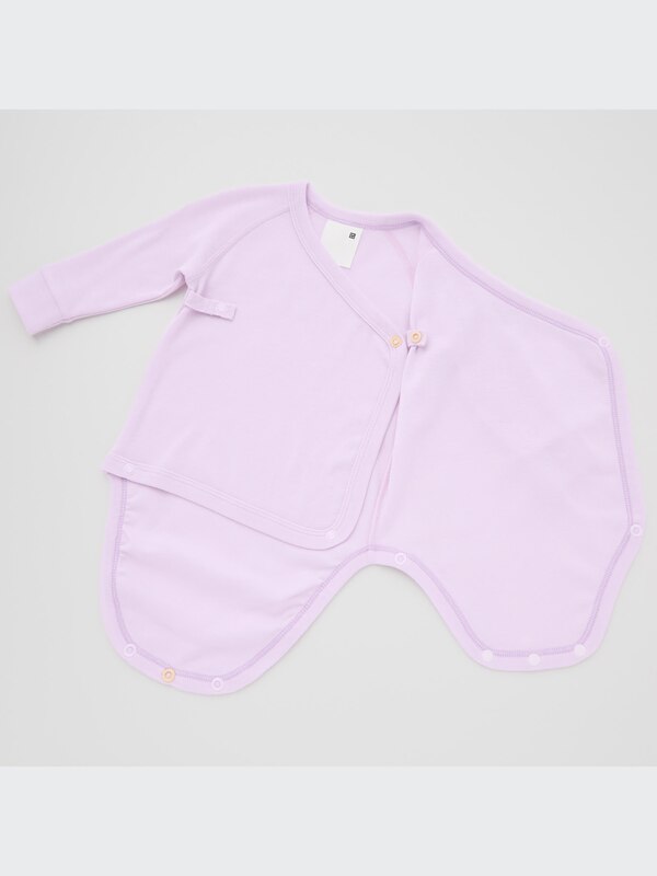 CACHE-COUCHE À COL ROND MANCHES LONGUES NOUVEAU-NÉ 1P