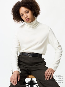 HEATTECH FLEECE TURTLENECK T-SHIRT